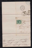 Brazil Brasil 1877 Cover Fragment MONTE ALEGRE Manuscript PM  To Rio De Janeiro - Briefe U. Dokumente