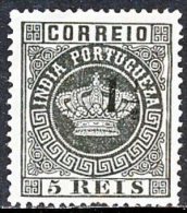 !										■■■■■ds■■ India 1881 AF#066(*) Crown Surcharge 1,5/5 13,5 (x5303) - Portugiesisch-Indien