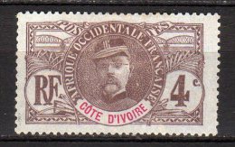 COTE D'IVOIRE -1906/07 Scott# 23 (*) - Neufs