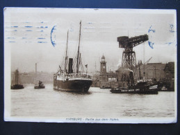 AK HAMBURG Hafen Schiff 1908  /// D*15666 - Mitte