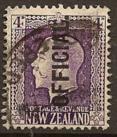 NZ 1915 4d KGV Official SG O101c U #LM213 - Servizio