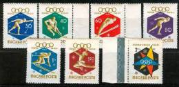 HUNGARY - 1960.8th Olympic Winter Games Cpl.Set MNH! - Ungebraucht