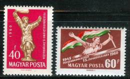 HUNGARY-1960. Hungary´s Liberation Cpl.Set MNH! - Unused Stamps