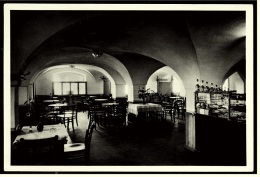 Insel Frauenwörth Im Chiemsee  -  Kloster-Cafe Innenansicht  -  Ansichtskarte Ca.1953   (4289) - Rosenheim