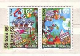 2010  EUROPE - Cept ( Children's Books - Folk Tales)  2v.-MNH  BULGARIA / BULGARIE - 2010