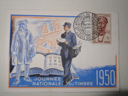 Journee Du Timbre 1950 St Louis Du Senegal - Storia Postale