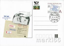 Czech Republic - 2013 - 40 Years Of Postal Codes & 70 Years Of Philatelic Club - Postcard With First Day Postmark - Postales