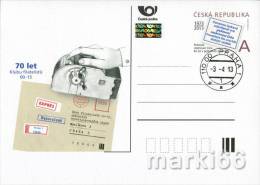 Czech Republic - 2013 - 40 Years Of Postal Codes & 70 Years Of Philatelic Club - Postcard With First Day Postmark - Postcards