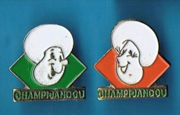 LOT 2 PIN´S //   . CHAMPI-JANDOU DIFFÉRENTS - Lots