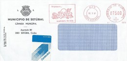 TIMBRES - STAMPS - MARCOPHILIE - PORTUGAL - CACHET  Le Nettoyage Est ... La Qualité De Vie - SETÚBAL 01-03-1994 - Flammes & Oblitérations