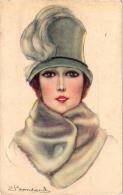 7 Postcards  Illustrator  Signed  Bompard : Fashion Mode Artist Fascinating ART - Bompard, S.