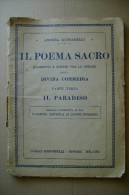 PCO/7 Andrea Gustarelli IL POEMA SACRO - DIVINA COMMEDIA - IL PARADISO Signorelli 1938 - Anciens