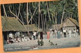 A Coral Island Oceania Tahiti 1905 Postcard - Tahiti