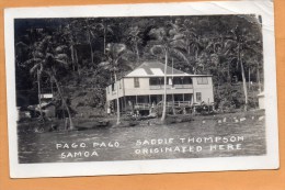 Pago Pago Samoa Old Real Photo Postcard - Samoa