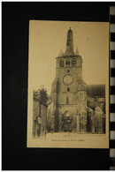 CP, 10, MUSSY-sur-SEINE Vue De L'Eglise Dos Simple Voyagé En 1903 - Mussy-sur-Seine