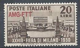 1950 TRIESTE A FIERA DI MILANO MNH ** - RR9228-2 - Neufs