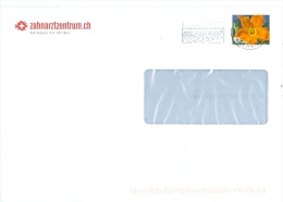 Schweiz Härkingen MWST 2015 Die Post Mi. 2193 Blume Cucurbita Pepo Zahnarztzentrum Bern - Storia Postale