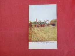 > Canada > Manitoba> Harvesting  Great Wheat Fields -ref 1761 - Autres & Non Classés