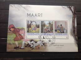 Nederland / The Netherlands - Block Maart Roert Zijn Staart 2015 NEW! - Used Stamps