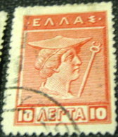 Greece 1913 Hermes Head 10l - Used - Unused Stamps