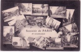 Souvenir De Paris - 20 è Arrondissement -sans éditeur - Arrondissement: 20