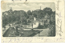 Allemagne CPA  Offenburg Offenbourg Zwinger Park 1903 - Offenburg