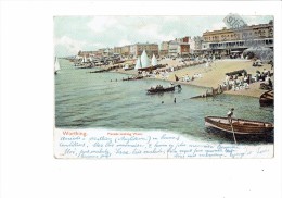 The Parade, Looking West, Worthing - N°630 - Animation - 1903 - Worthing