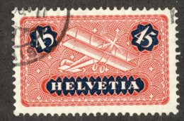 6021  Swiss 1923  Michel #183z  (o)  Cat.€55.- Offers Welcome! - Usati