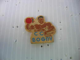 Pin´s Du Catch Club De BOGNY (CC Bogny) - Boxe