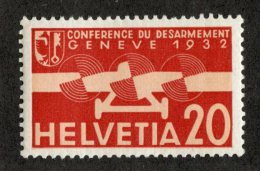 6041  Swiss 1932  Michel #257 **  Cat. €4.- Offers Welcome! - Unused Stamps