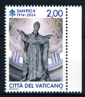 2014 - VATICANO - VATICAN - Cent. Della Morte San Pio X - NH - MINT - Nuevos