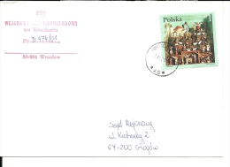 Lettre  Pologne 2001  (241) - Covers & Documents