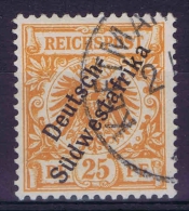 Germany: Südwestafrika Mi Nr 9 A Used , BPP Jäschke Signiert /signed/ Signé - Deutsch-Südwestafrika