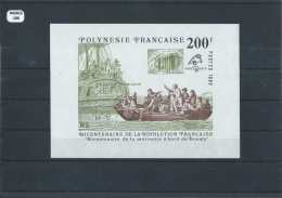 POLYNESIE 1989 - YT BF N° 15 NEUF SANS CHARNIERE ** (MNH) GOMME D'ORIGINE LUXE - Blocchi & Foglietti