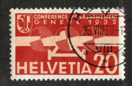 6113  Swiss 1932  Michel #257 (o)  Cat. €4.20 - Offers Welcome! - Usati