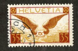 6114  Swiss 1929  Michel #233x (o)  Cat. €60. - Offers Welcome! - Usati