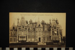 CP, 10, CHAOURCE Château De La Cordelière Vue Sur Le Parc Voyagé En 1917 - Chaource