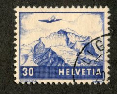 6167  Swiss 1941  Michel #387 (o) Cat. €.40 - Offers Welcome! - Usati