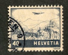 6169  Swiss 1941  Michel #388 (o) Cat. €.40 - Offers Welcome! - Usati