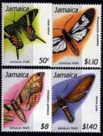 JAMAIQUE Papillons. (Yvert 784/89) Neuf Sans Charniere. MNH. PERFORATE - Mariposas