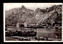 13 MARSEILLE Estaque, Canal De Rove, Entrée, Péniche, Ed Cigogne 54, CPSM 9x14, 1931 - L'Estaque