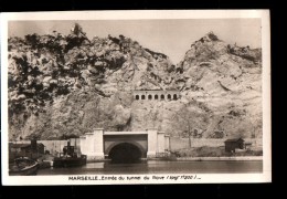 13 MARSEILLE Estaque, Canal De Rove, Entrée, Style Carte Photo, Ed Tardy, 193? - L'Estaque