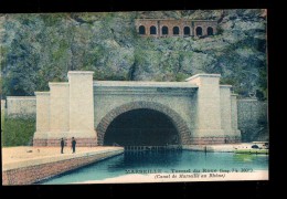 13 MARSEILLE Estaque, Canal De Rove, Entrée, Colorisée, Ed ?, 192? - L'Estaque