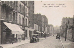 LE PRE ST GERVAIS 5712 LA RUE CHARLES NADIER (AUTOS GAREES) - Le Pre Saint Gervais