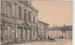 55_ Meuse _ Nançois-Le-Petit _la Mairie ,la Rue De Velaine _(Meuse) - Autres & Non Classés