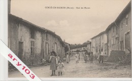 55_ Meuse _ Condé-en-Barrois_ ,la Rue Des Marats _552hab (beau Plan ) - Autres & Non Classés