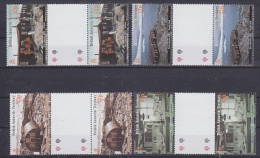 British Antarctic Territory 2001 Port Lockroy 4v  Gutter ** Mnh (20627G) - Unused Stamps