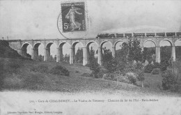 52 - Gare De CHALLENDREY - Le Viaduc De Torcenay - Chemin  De Fer De L'Est - Paris-Belfort. - Chalindrey