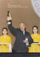 JUAN ANTONIO SAMARANCH Président Du C I O " 1er Recipient Of The SEOUL PEACE PRIZE 1990 " - Jeux Olympiques