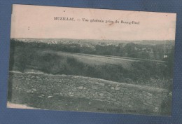 56 MORBIHAN - CP MUZILLAC - VUE GENERALE PRISE DU BOURG PAUL - EDIT. GUILLOTIN TABACS - ECRITE EN 1929 - Muzillac